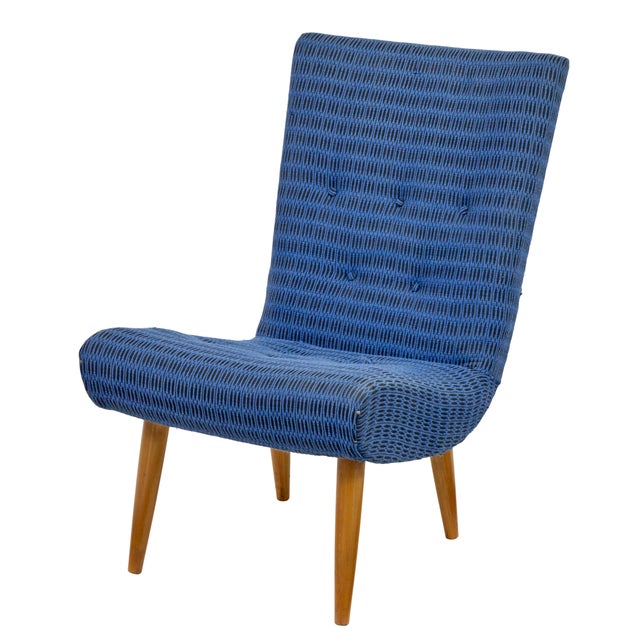Wood Scandinavian Modern Harlequin Lounge Chairs, 1960s, Set of 8 For Sale - Image 7 of 18
