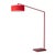 Stretch Arc Floor Lamp - 87", Red Finish, Sturdy Rectangular Base, Dimmer Switch For Sale In Los Angeles - Image 6 of 18