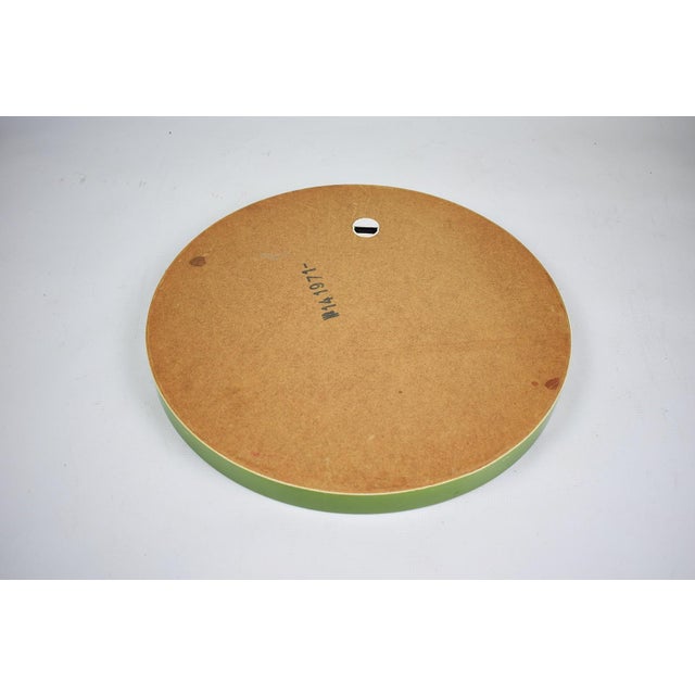 Mirror in Green Acrylic Frame, 1970s For Sale - Image 4 of 12