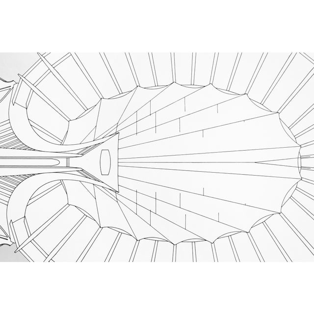 Modern 1976 Montreal Olympics Poster - Olympics Stadium (Medium Size) For Sale - Image 3 of 4