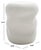 Contemporary Carrick Accent Table in White For Sale - Image 3 of 7