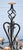Monumental 13-Light Mexican Hand-Forged Wrought Iron Floor Candelabra – Spanish Colonial Hacienda Style, 65” Tall For Sale - Image 4 of 18