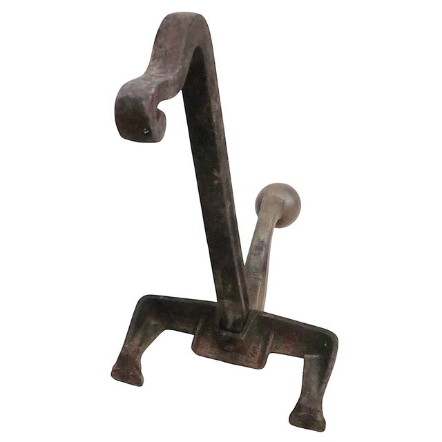 Early 20th Century Pair Arts and Crafts Andirons For Sale - Image 12 of 12