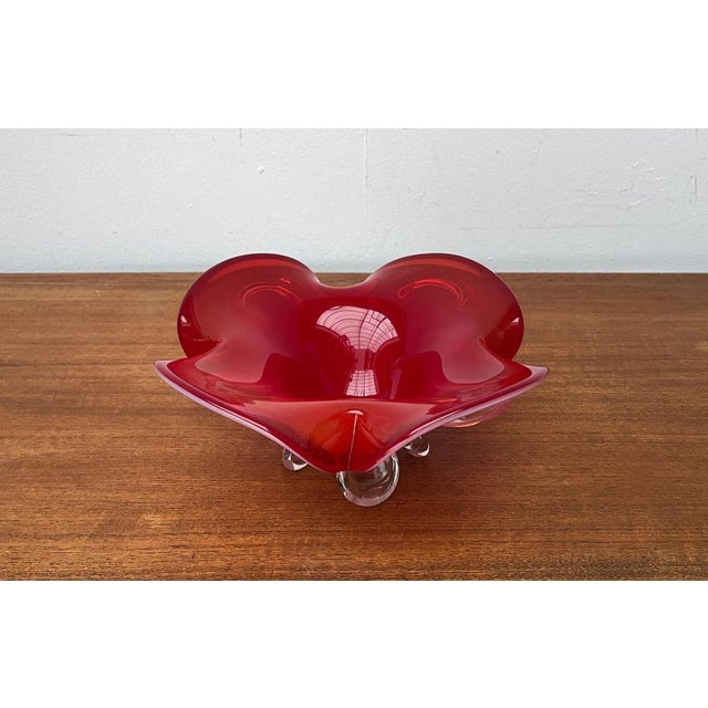 Vintage Italian Murano Glass Bowl For Sale - Image 9 of 18