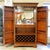 Traditional Late 20th Century Howard Miller 'Sonoma' Wine & Bar Cabinet For Sale - Image 3 of 10