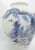 Early 20th Century Chinese Porcelain White and Green Glazed Meiping Landscape Vase White vase with green landscape and...