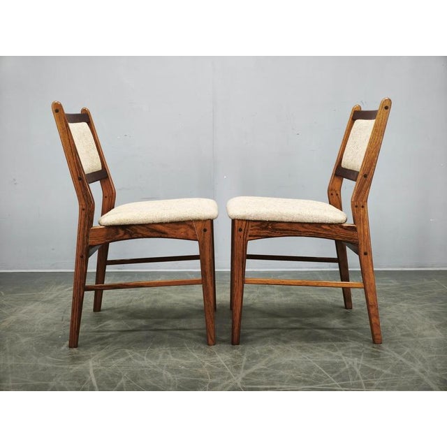 Vintage Dining Chairs by Hugo Frandsen for Spøttrup, Denmark, 1960s, Set of 4 For Sale - Image 13 of 18