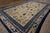 Delightful Ivory and Blue Color With Unique Chinoiserie Design Antique Chinese Ningxia Rug For Sale - Image 11 of 12