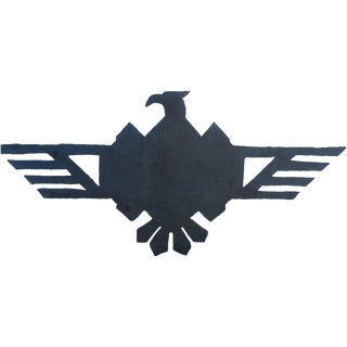 Metal Firebird Sign For Sale
