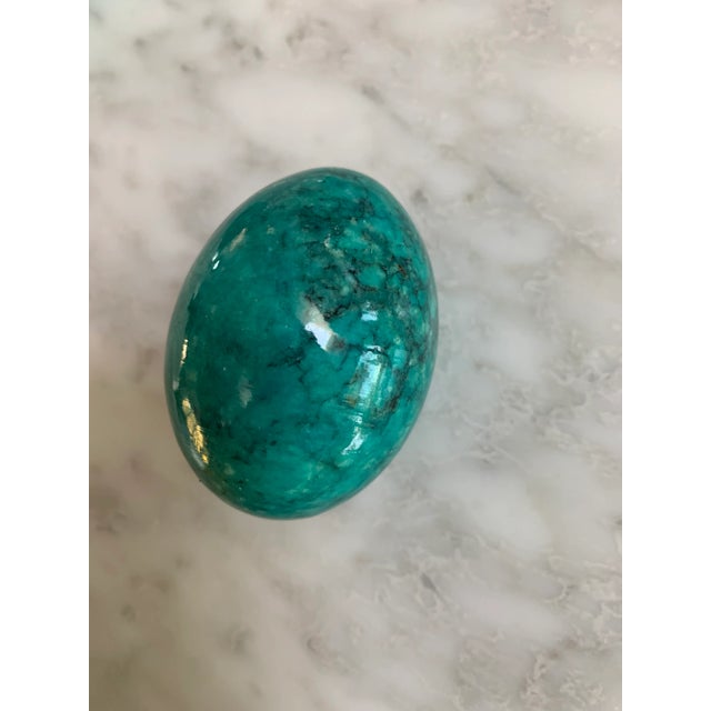 Mid 20th Century Mid 20th Century Italian Marble Eggs Set of 4 For Sale - Image 5 of 6