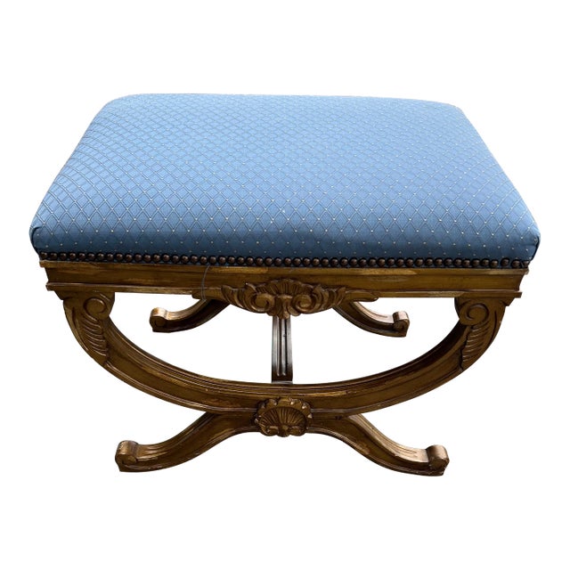 Late 19th Century Empire Style Bench For Sale