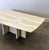 Vintage Travertine & Marble Coffee Table, France, 1980s For Sale - Image 6 of 14