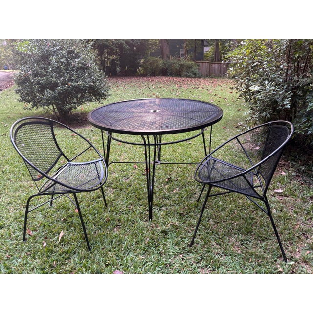 Mid 20th Century Mid 20th Century Tempestini Radar Hoop Chairs - Restored, 2 Pieces, Attributed For Sale - Image 5 of 8