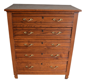 Antique Oak Chest of Drawers