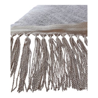 Scalamandre Vintage Extra Long Off White Tassel Fringe- 2 Yards For Sale
