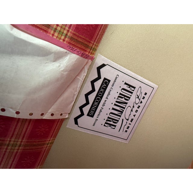 Late 20th Century Brandy Wine Designs/Calico Corners French Country Chairs - A Pair For Sale - Image 11 of 12