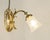 19th Century Art Nouveau Brass Wall Lamps, 1890s, Set of 3 For Sale - Image 5 of 10