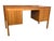Mid-Century Modern Walnut Desk With File Drawer & Three Drawer Storage, Restored For Sale - Image 9 of 16