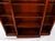 Wood Vintage Sheraton Revival Breakfront Open Bookcase For Sale - Image 7 of 14