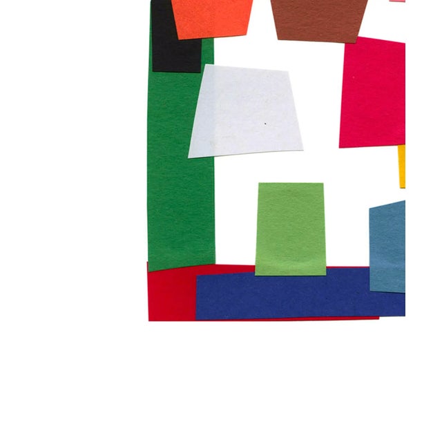 Outsider Art “Squares and Rectangles” Giclee Print - For Sale In Monterey, CA - Image 6 of 6