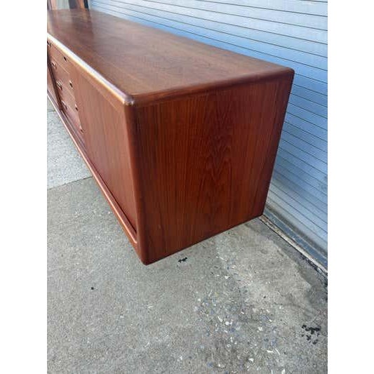 H.P. Hansen Teak Credenza, Scandinavian Modern, Denmark, 1962 For Sale - Image 11 of 15