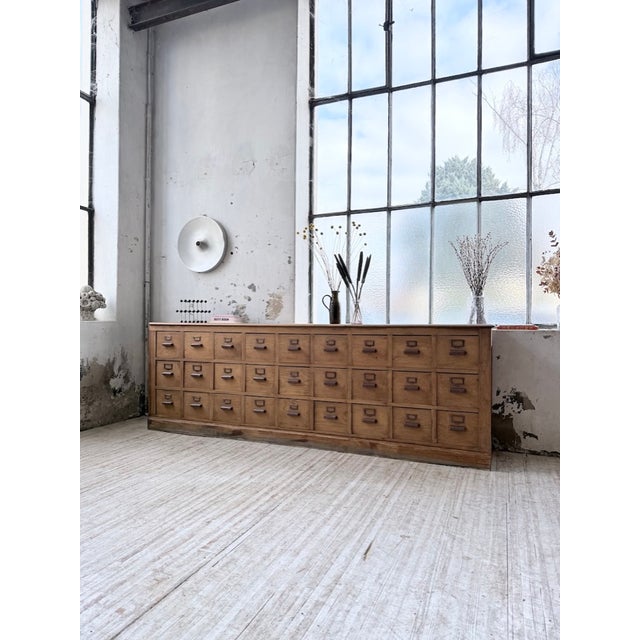 Oak Workshop Cabinet, 1950s For Sale - Image 10 of 18