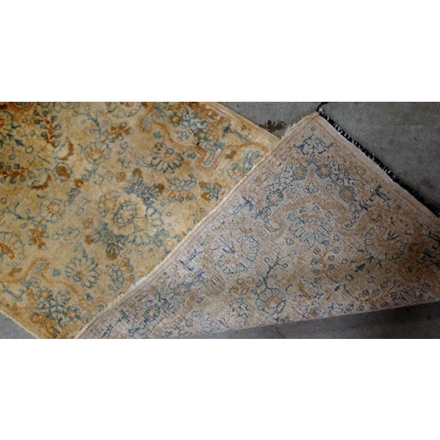 Persian 1920s Handmade Antique Persian Kerman Rug 2.10' X 5.3' - 1b703 For Sale - Image 3 of 10