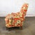 Late 20th to Early 21st Century Traditional Red Floral Accent Chair W/Swooped Arms by Norwalk For Sale - Image 6 of 18