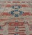 Tribal Medallion Design Vintage Turkish Oushak in Cream, Blue, and Terracotta 4'5 X 6'7 For Sale In Atlanta - Image 6 of 11
