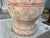 Early 21st Century A French Terracotta Anduze Planter With Antiqued Spackle Finish and Staples For Sale - Image 5 of 12