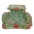 Large Heavily Carved Floral Teak Capital For Sale