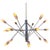 Vintage Sputnik Chrome Chandelier, 1970s For Sale - Image 18 of 18