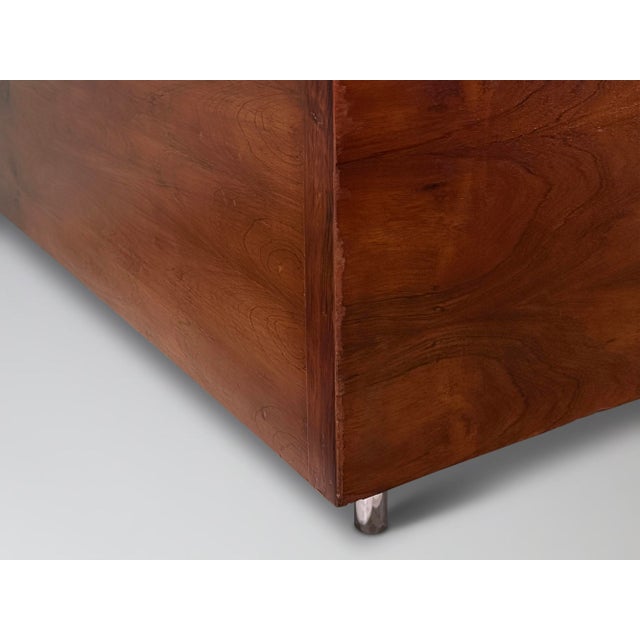 Restored Vintage Rosewood Case Sofa Loveseat Attr. Milo Baughman For Sale - Image 12 of 12