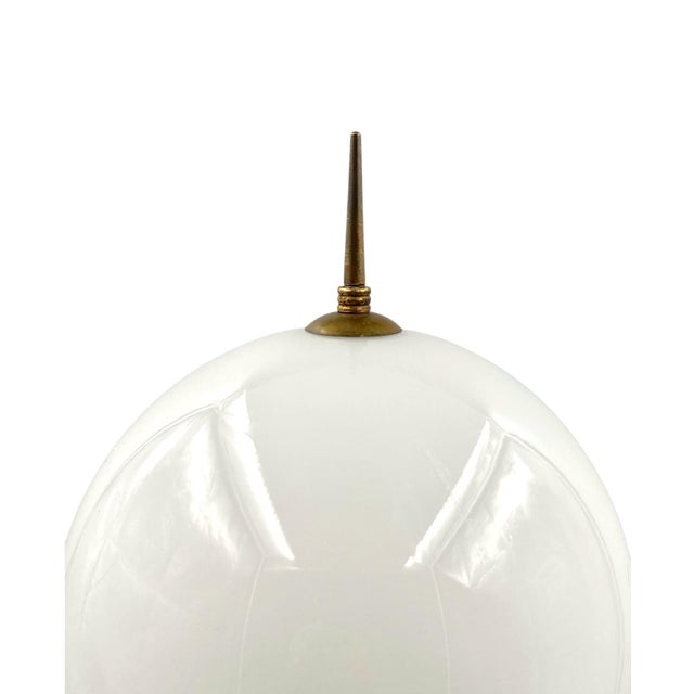 1950s Mid-Century Tripod Brass Table Lamp, 1950s For Sale - Image 5 of 18