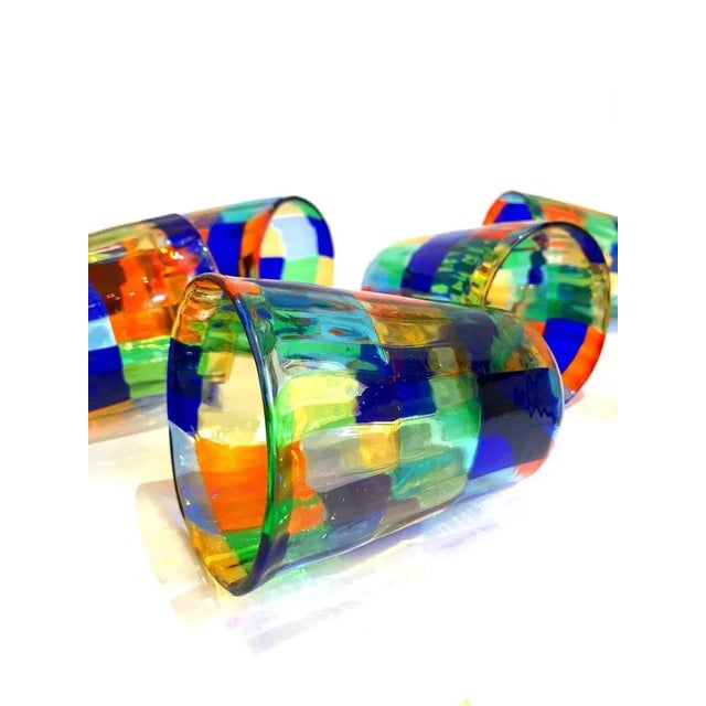 Fulvio Bianconi Glassware, 2004, Set of 6 For Sale - Image 12 of 18