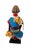 Wood Vintage African Beaded Namji Twin Fertility Dolls Cameroon 12" H W/Wood Stand For Sale - Image 7 of 9