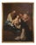 Italian Artist, Adoration of Saint Rose of Lima with Madonna and Child, 1730, Oil on Canvas For Sale
