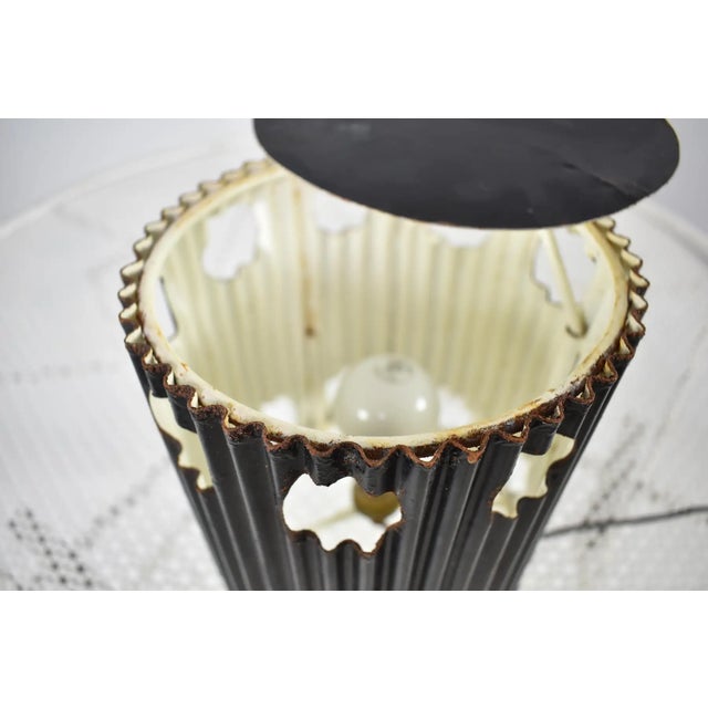 1950s French 'Java' Table Lamps by Mathieu Matégot, 1953s For Sale - Image 5 of 14