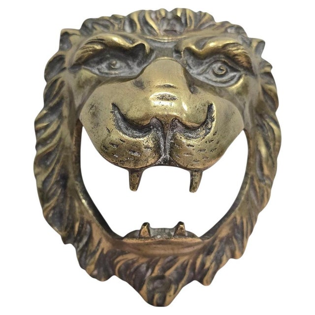 Bronze Lion Head Sculpture, 1890 For Sale - Image 9 of 9
