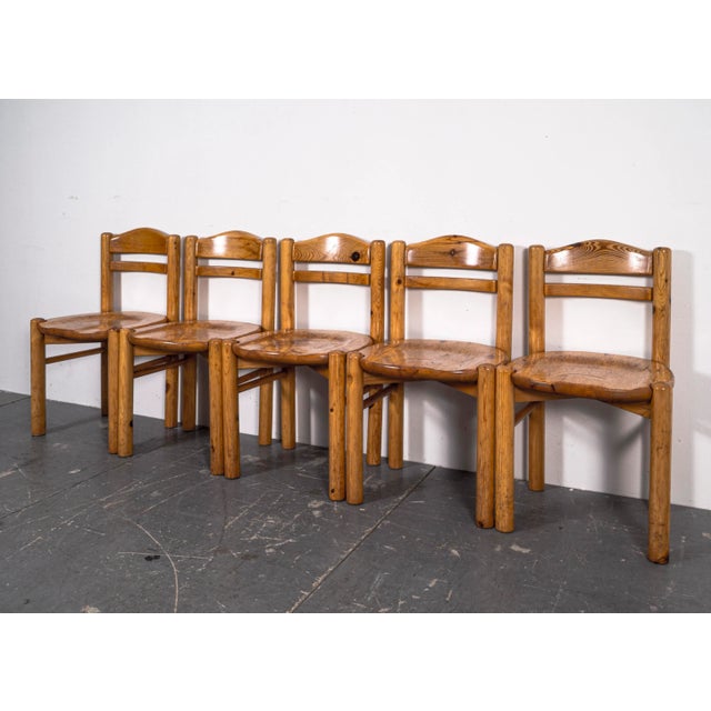 Dining Table & Chairs Set in the Style of Rainer Daumiller, 1970s, Set of 6 For Sale - Image 11 of 13
