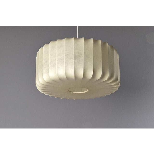 Mid-Century Cocoon Lamp attributed to Friedel Wauer for Goldkant Leuchten, Germany, 1960s For Sale - Image 15 of 17
