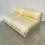 Vintage Bernhardt Brass Base Slipper Love Seat For Sale - Image 11 of 14