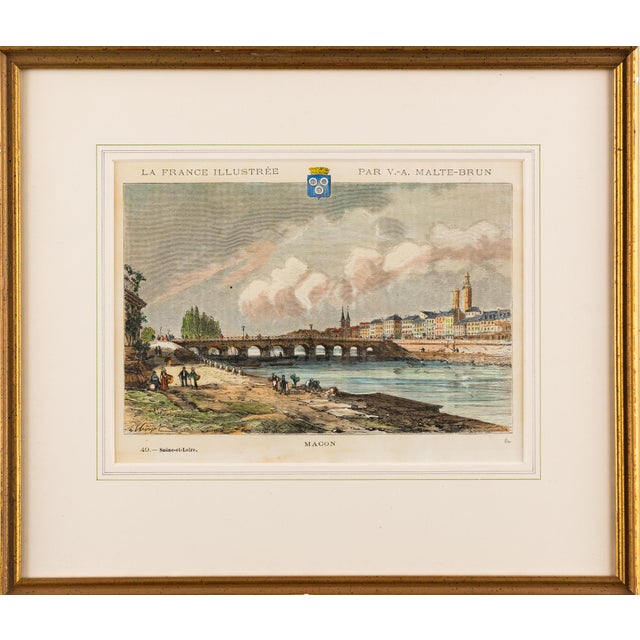 m.a. Deroy Antique Engraving For Sale