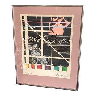 Framed Signed Print Photo Copy Phase I, by Denis Masi 43/100 For Sale