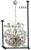 Metal Large Snowball Sputnik Chandelier by Palwa, 1950s For Sale - Image 7 of 8