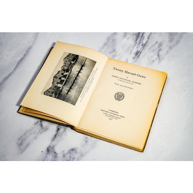 Rare Twenty Harvard Crews George Mumford Antique Book Harvard University Rowing Crew Team Sports History For Sale - Image 4 of 15