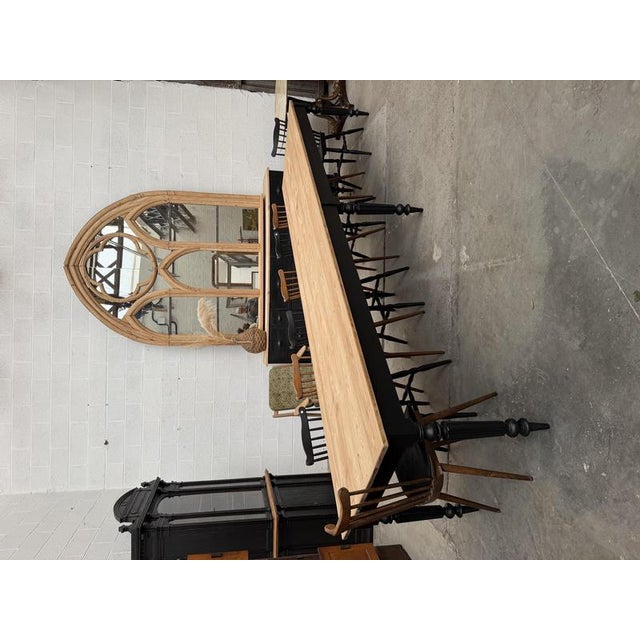 Large Communal Table in Wood For Sale - Image 15 of 15