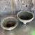 Vintage Boho Cast Concrete Bowl Planters - Set of 2 For Sale In West Palm - Image 6 of 12