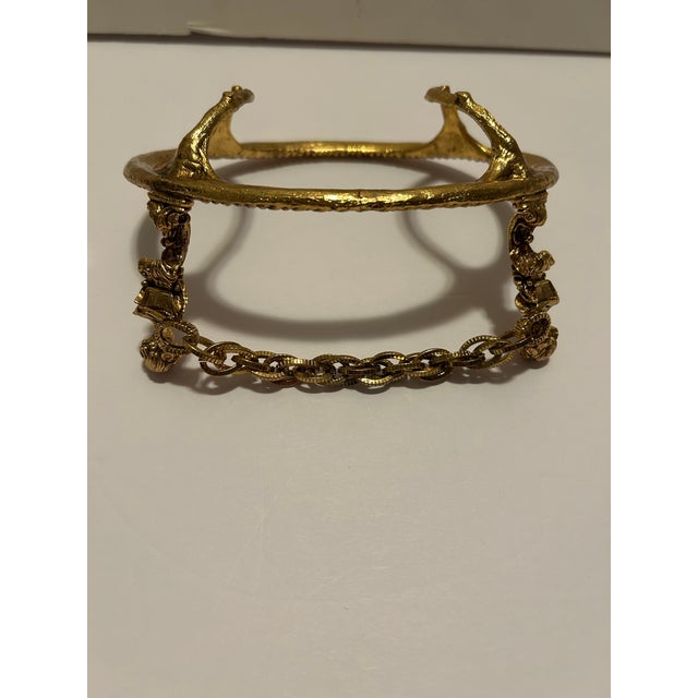 Hollywood Regency Ormolu Soap Dish For Sale - Image 9 of 12