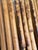 Boho Chic Mid 20th Century Vintage Tortoise Pencil Bamboo Rattan Planter For Sale - Image 3 of 6